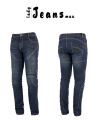 4.BIKER spodnie JEANS MAX WOMAN blue