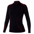 BRUBECK bluza COOLER lady red/black