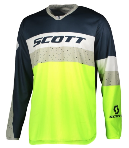 SCOTT bluza JERSEY 350 TRACK blue/yellow