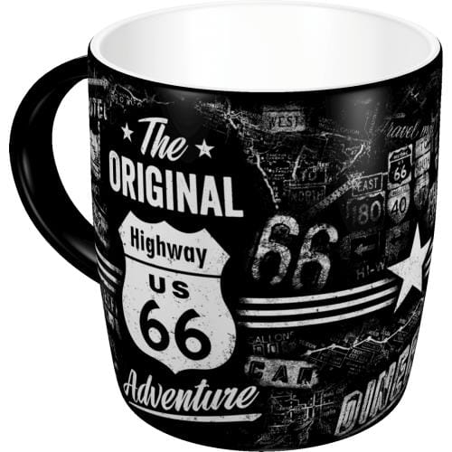 RETROART HIGHWAY 66 kubek THE ORIGINAL ADVENTURE