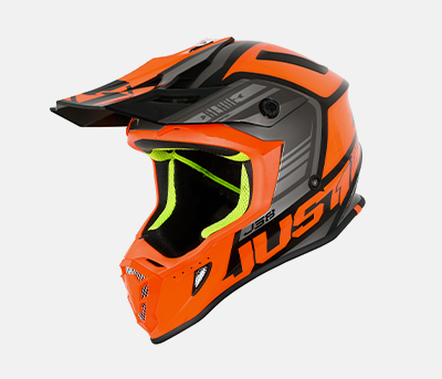 JUST1 kask J38 BLADE orange/black