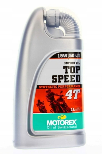 MOTOREX olej TOP SPEED 4T 15W50 1L