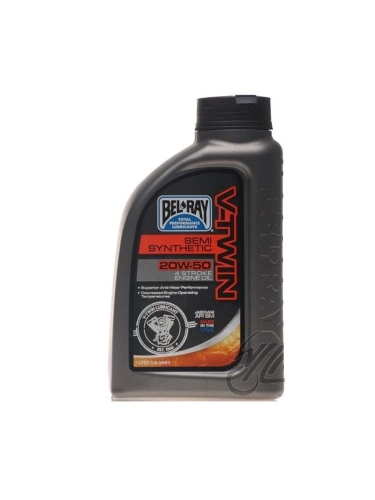 OLEJ BEL-RAY V-TWIN PÓŁSYNTETYK 4T 20W-50 1L