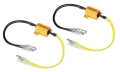 Lampa Przewodowe oporniki z szybkozłączami, 2szt., 12V - 6 OHM - 25W