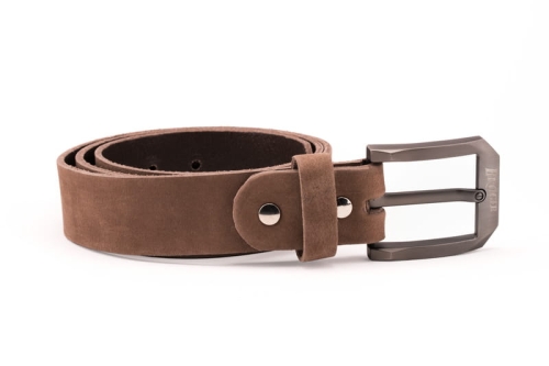 BROGER ALASKA VINTAGE pasek skórzany brown 120cm