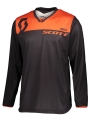SCOTT bluza JERSEY 350 DIRT black/orange