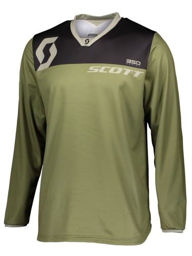 SCOTT bluza JERSEY 350 DIRT green tan 