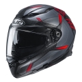 HJC kask F70 DEVER black/red