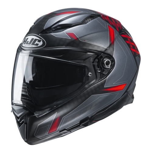 HJC kask F70 DEVER black/red