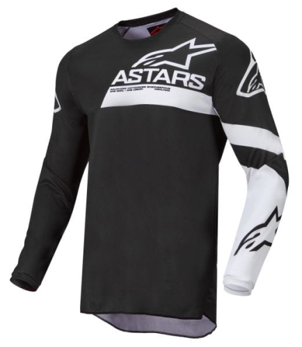 ALPINESTARS koszulka MX FLUID CHASER wht/blk
