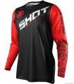 SHOT RACING koszulka DEVO SLAM red 