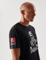 DIVERSE koszulka DAKAR black/wht DKR 0122