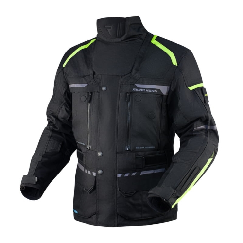 REBELHORN kurtka tekstylna CUBBY IV black/flo yellow
