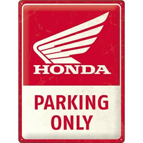 Plakat 30 x 40cm HONDA MC Parking Only
