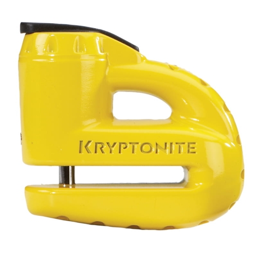 KRYPTONITE Evolution Keeper 5-S2 Disc Lock Matte Yellow blokada tarczy hamulcowej 