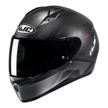 HJC kask C10 INKA black/red