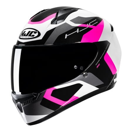 HJC kask C10 TINS white/pink
