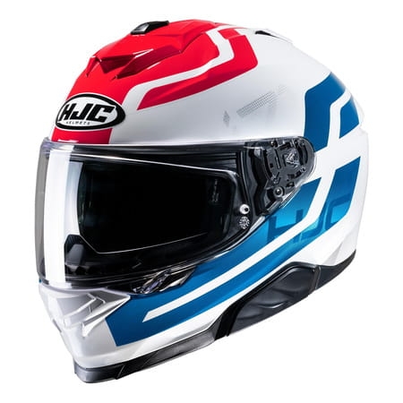 HJC kask I71 ENTA white/blue/red