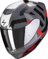 SCORPION kask EXO-391 AROK grey/red/black
