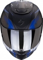 SCORPION kask EXO-391 HAUT black/silver/blue