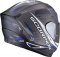 SCORPION kask EXO-391 HAUT black/silver/blue