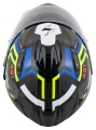 SCORPION kask EXO-491 SPIN black/blue/yellow