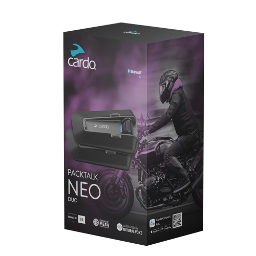 CARDO intercom PACKTALK Neo duo