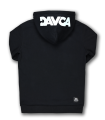 DAVCA bluza z suwakiem LOGO black/gray