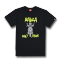 DAVCA koszulka DON'T PANIC black/fluo