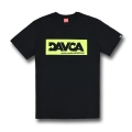 DAVCA koszulka LOGO black/fluo