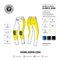 REBELHORN spodnie CLASSIC II LADY blue 