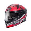 CABERG kask AVALON X KIRA mat black/grey/red