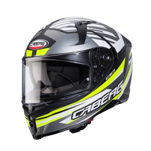 CABERG kask AVALON X KIRA mat black/grey/yellow