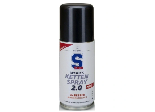 S100 2.0 smar do łańcucha-Weisses Kettenspray 0,1L