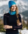 BRUBECK bluza damska THERMO black/pink