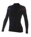 BRUBECK bluza damska THERMO black/pink