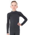 BRUBECK bluza chłopięca THERMO grafit 