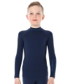 BRUBECK bluza chłopięca THERMO navy 