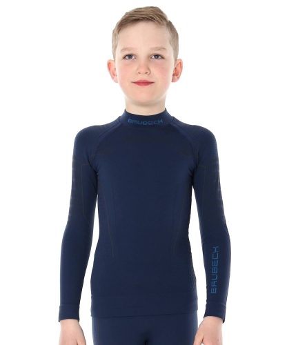 BRUBECK bluza chłopięca THERMO navy 