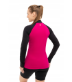 BRUBECK bluza damska ATHLETIC pink/black