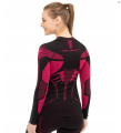 BRUBECK bluza damska DRY black/pink 