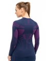 BRUBECK bluza damska DRY blue/violet 