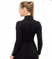 BRUBECK bluza damska EXTREME WOOL black 