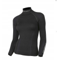 BRUBECK bluza damska EXTREME WOOL black 
