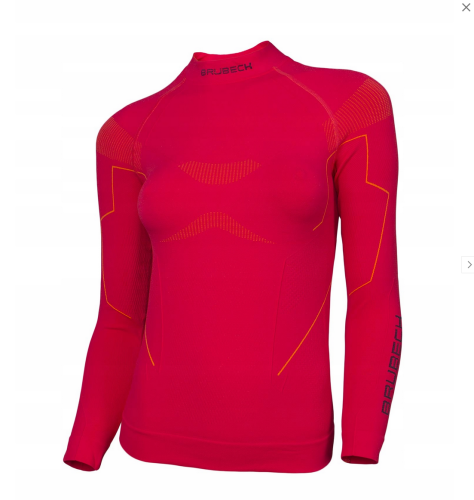 BRUBECK bluza damska THERMO malina 