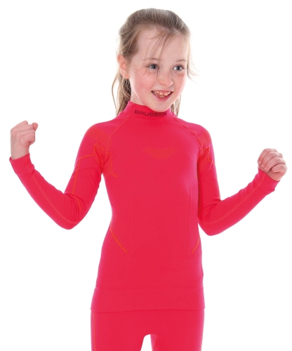 BRUBECK bluza dziewczęca THERMO red 