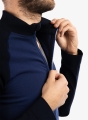 BRUBECK bluza męska ATHLETIC d.blue/navy