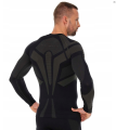 BRUBECK bluza męska DRY black/grafit 