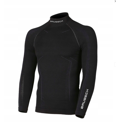 BRUBECK bluza męska EXTREME WOOL black