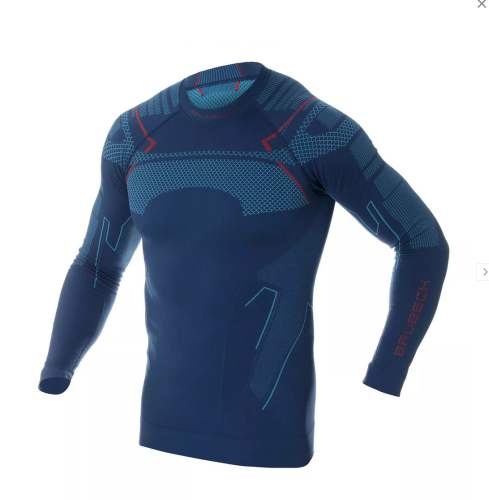 BRUBECK bluza męska THERMO blue